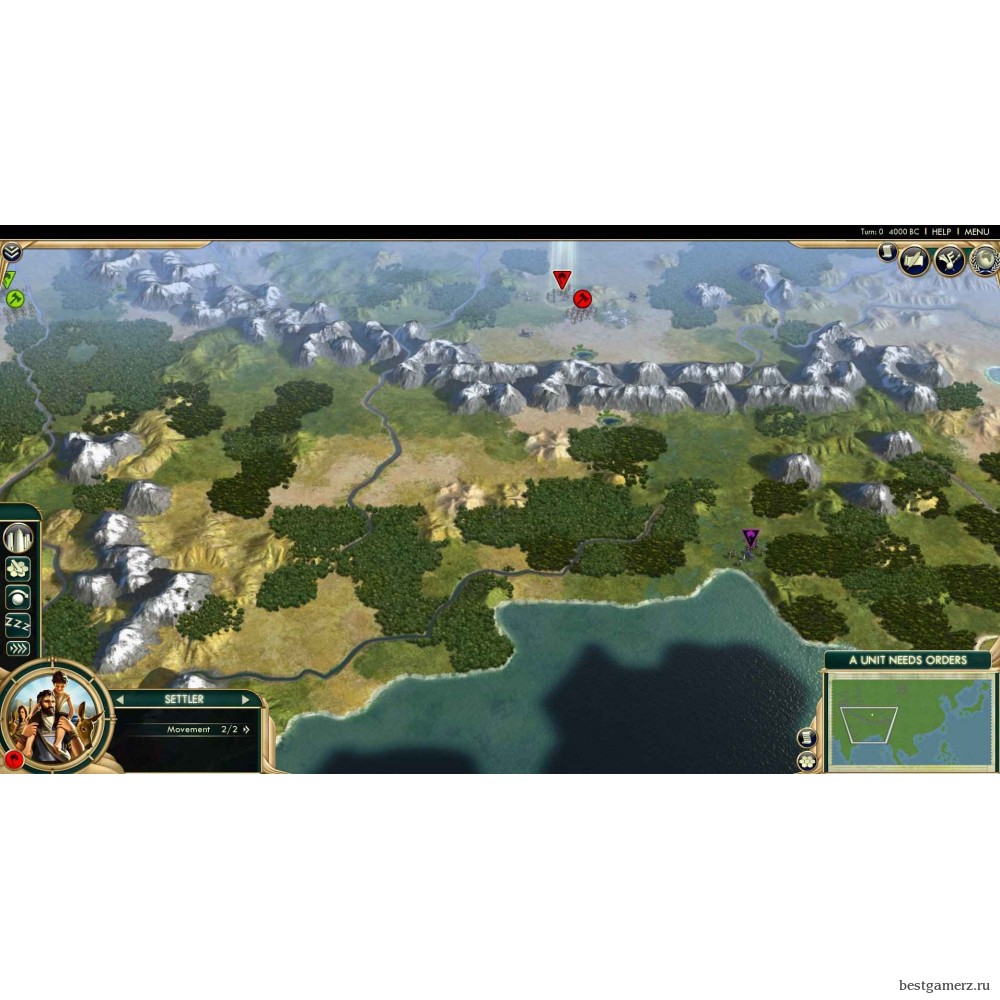 Civilization 5: Scrambled Continents Map Pack