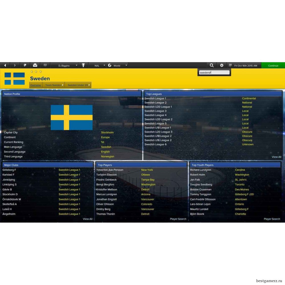 Eastside Hockey Manager