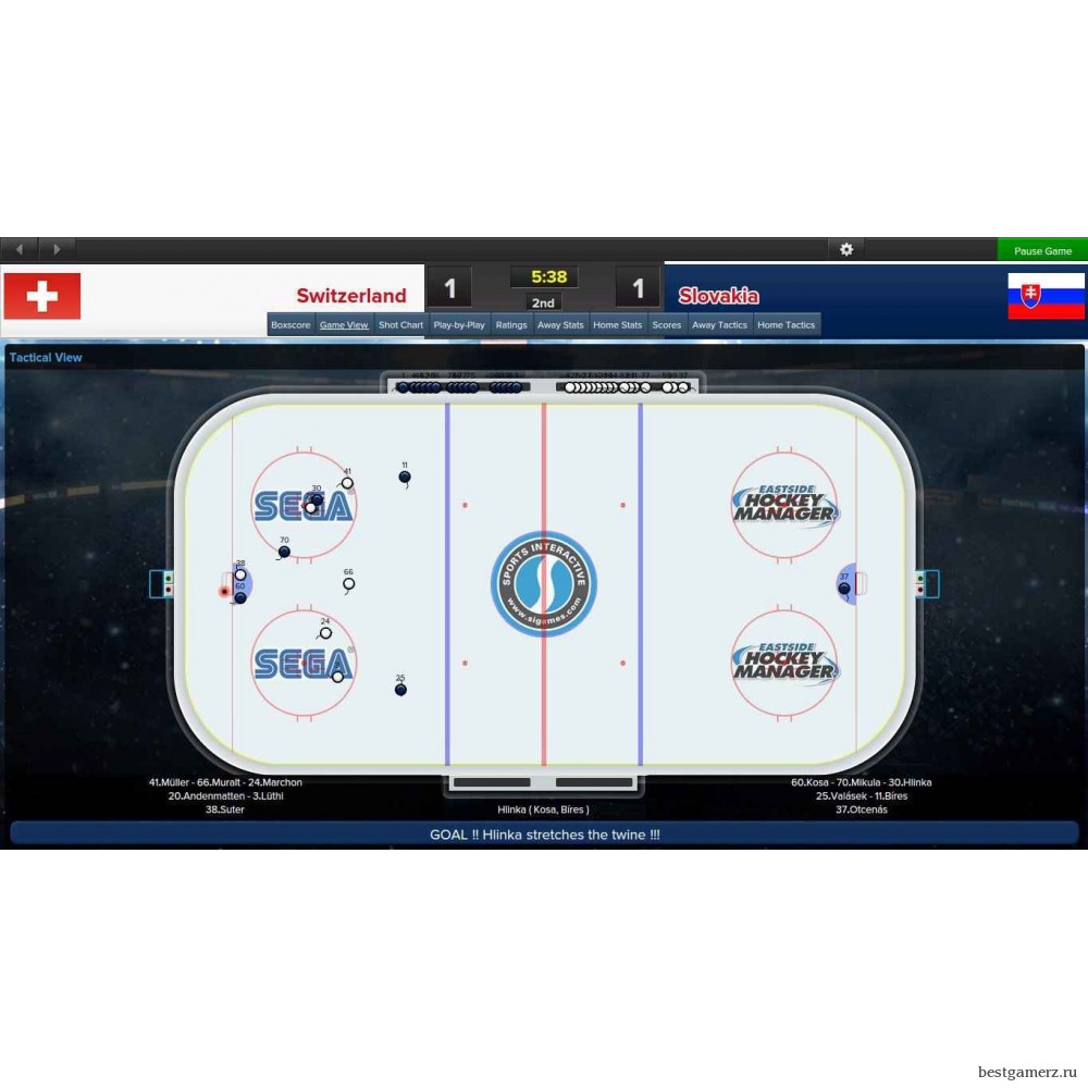 Eastside Hockey Manager