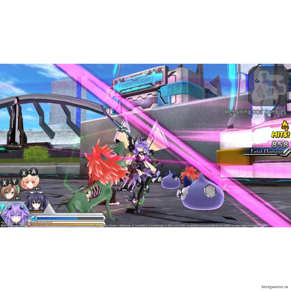 MegaTagmension Blanc + Neptune VS Zombies Deluxe DLC