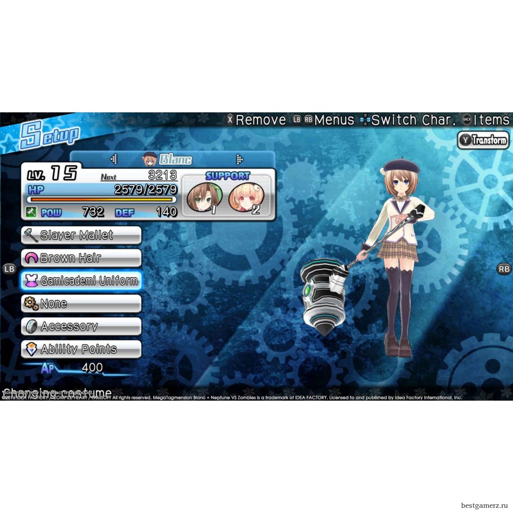 MegaTagmension Blanc + Neptune VS Zombies Deluxe DLC