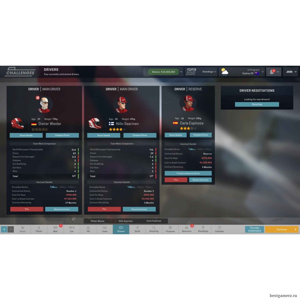 Motorsport Manager - Challenge Pack