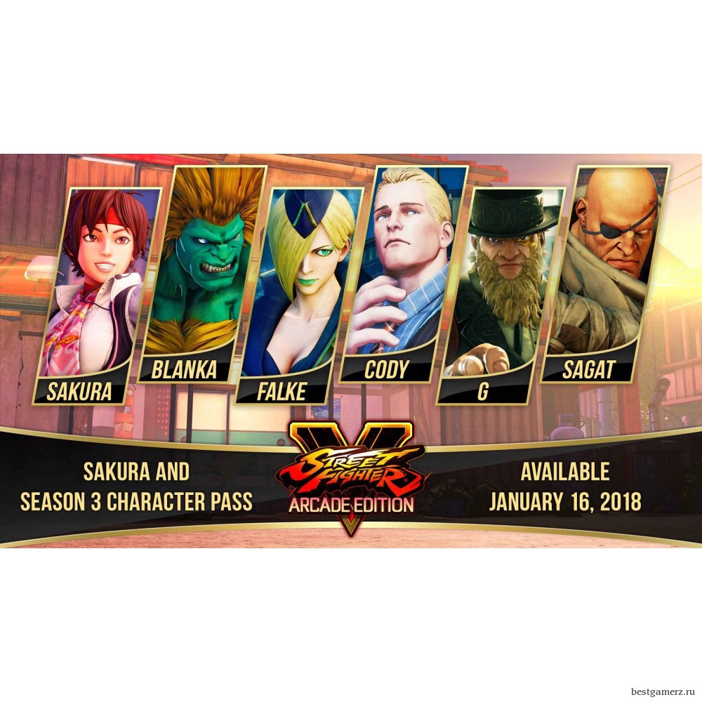 Street Fighter V: Season 3 Character Pass