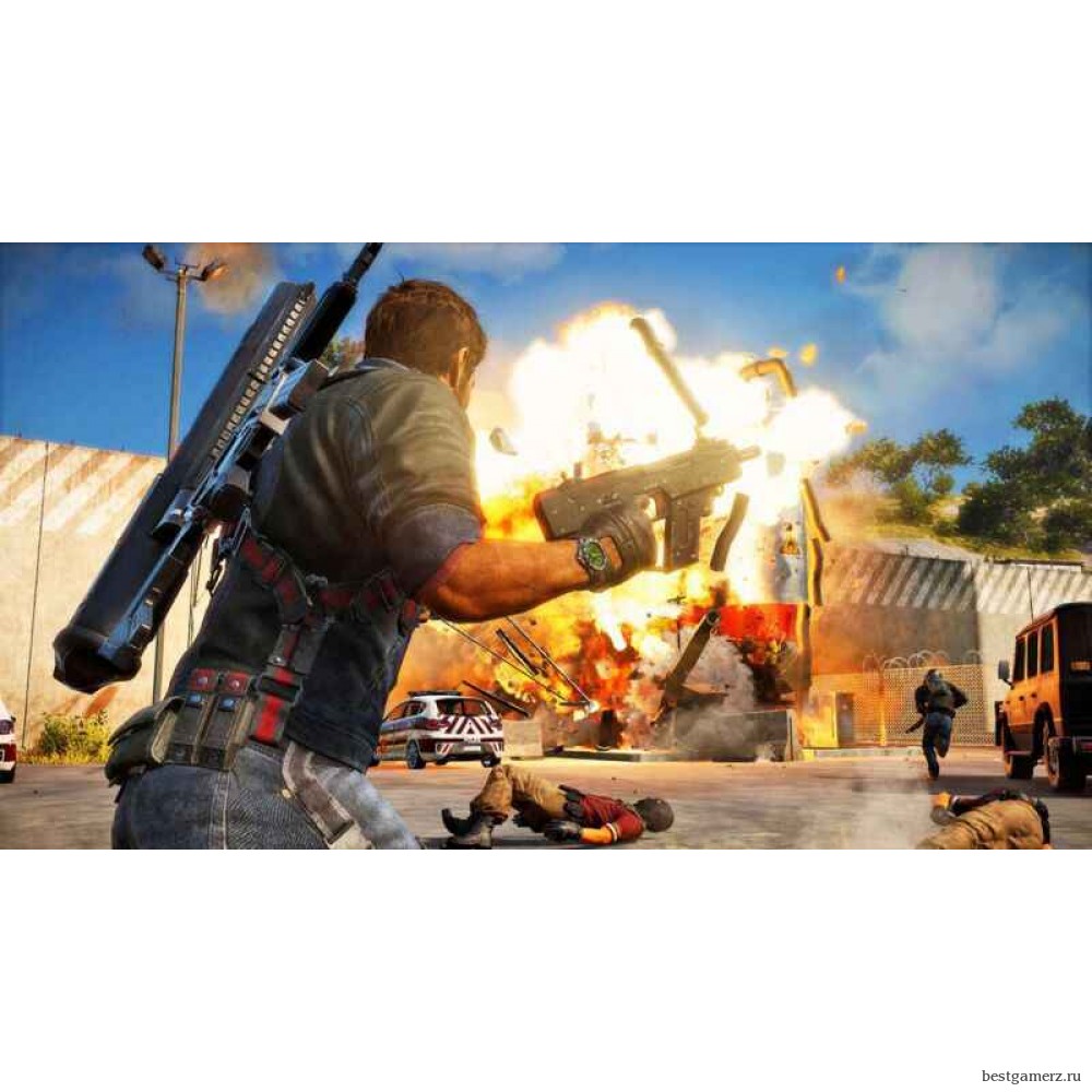 Just Cause 3. Русская Версия + DLC "РПГ Capstone Bloodhound" и "Боевой транспорт" 
