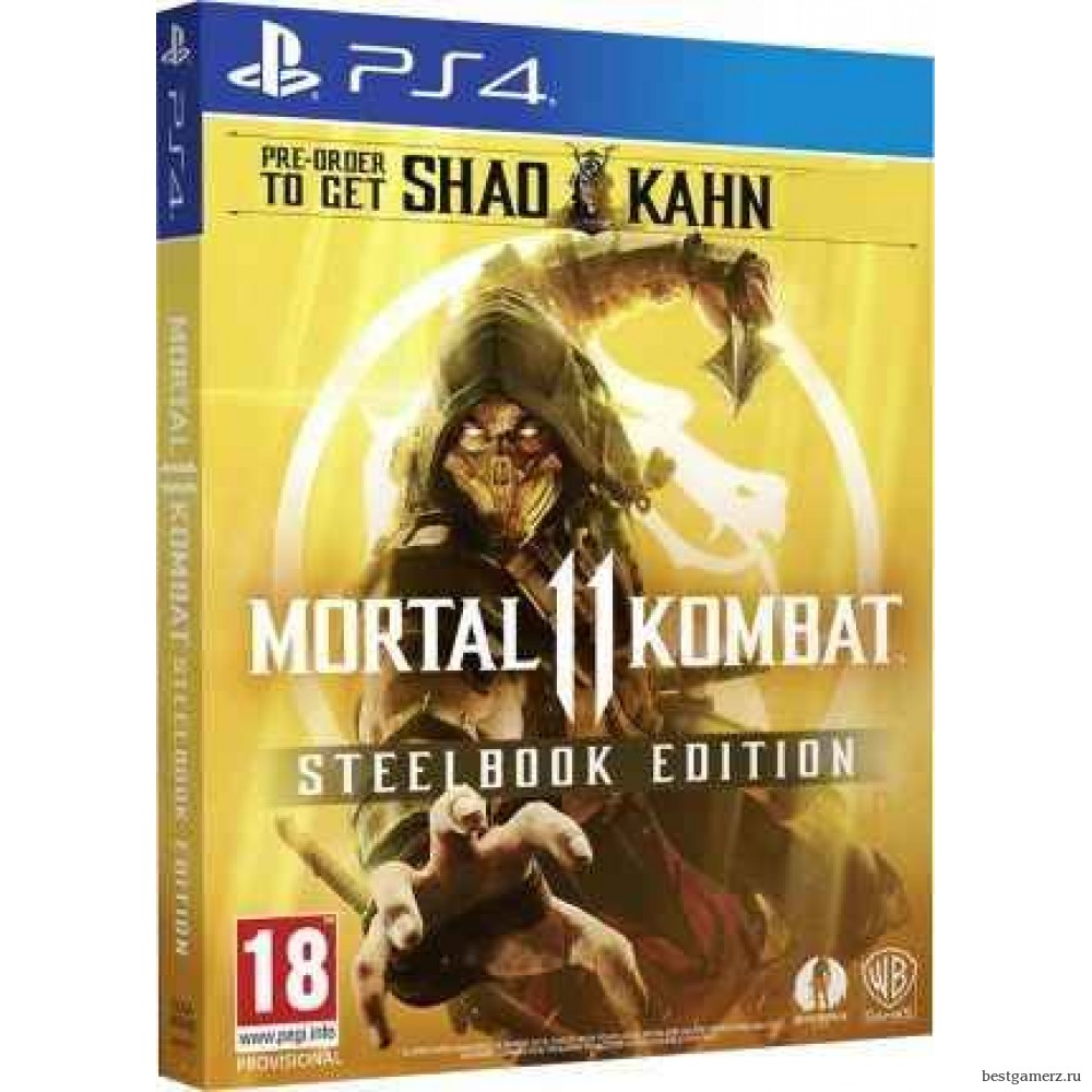 Mortal Kombat 11 (XI) Steelbook Edition Русская версия 