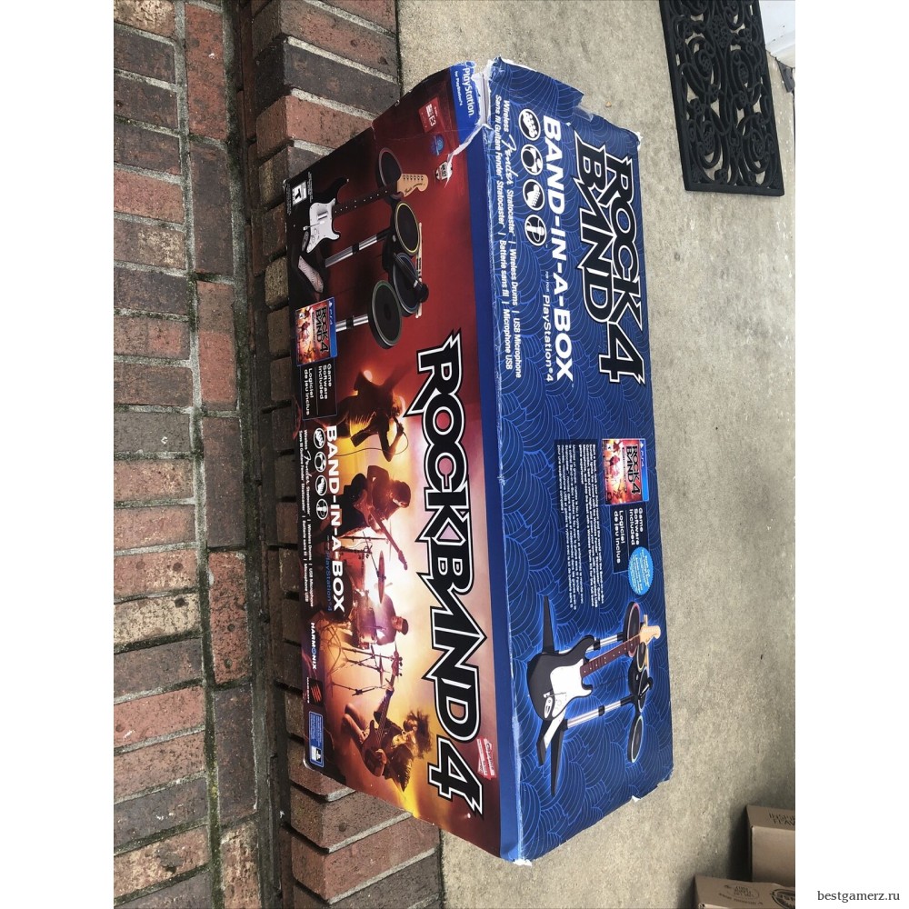 Rock Band 4 Band in a Box Bundle (Игра + Гитара + Барабаны + Микрофон) 