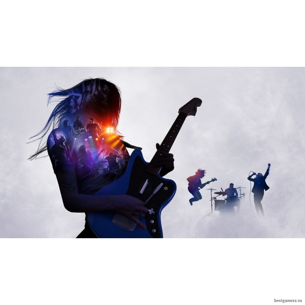 Rock Band 4 Band in a Box Bundle (Игра + Гитара + Барабаны + Микрофон) 