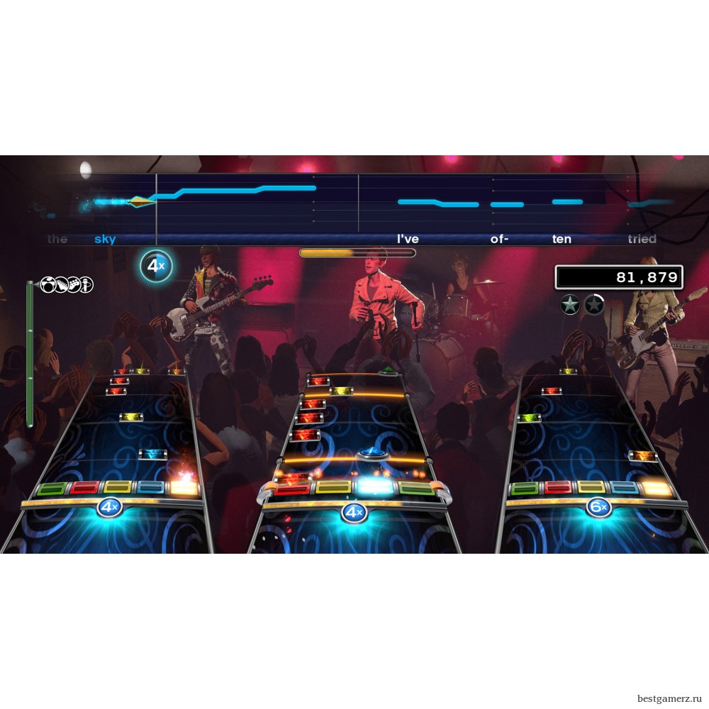 Rock Band 4 Band in a Box Bundle (Игра + Гитара + Барабаны + Микрофон) 