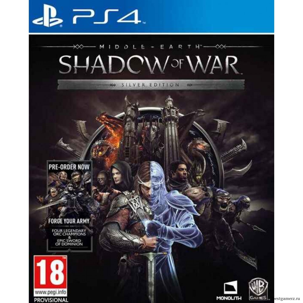 Средиземье (Middle-earth): Тени войны (Shadow of War) Silver Edition Русская Версия 