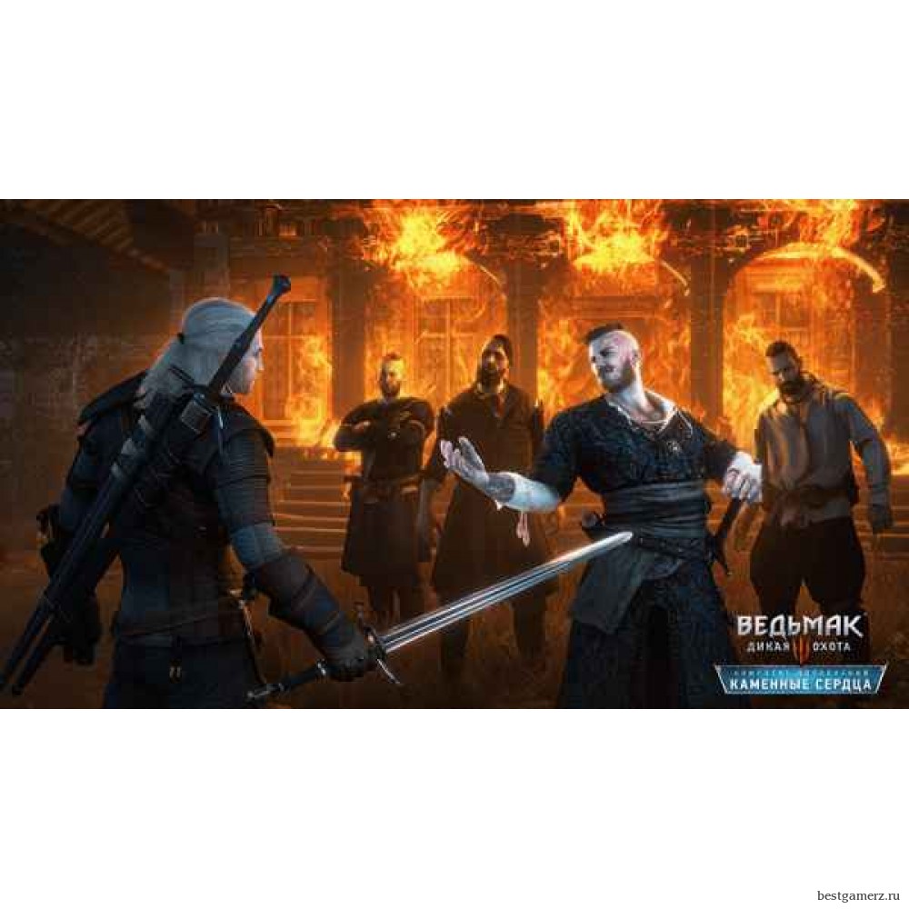 Ведьмак 3: Дикая Охота Дополнение "Каменные Сердца" (код загрузки, без диска) Русская Версия 