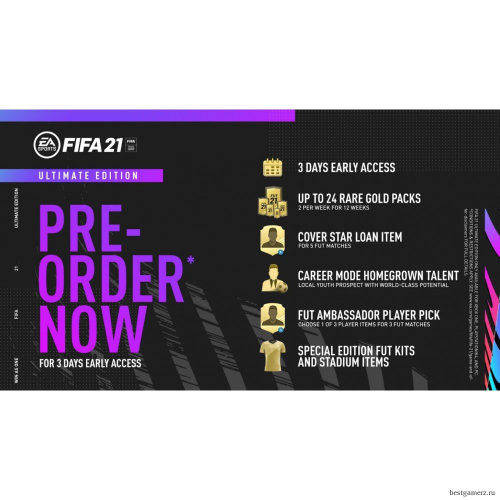 FIFA 21 ПК Origin: Издание Ultimate