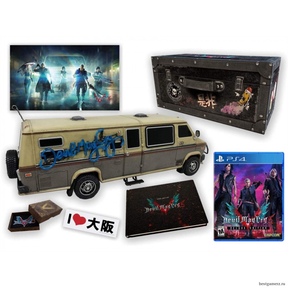 Коллекционное издание Devil May Cry 5 Collector's Edition PS4