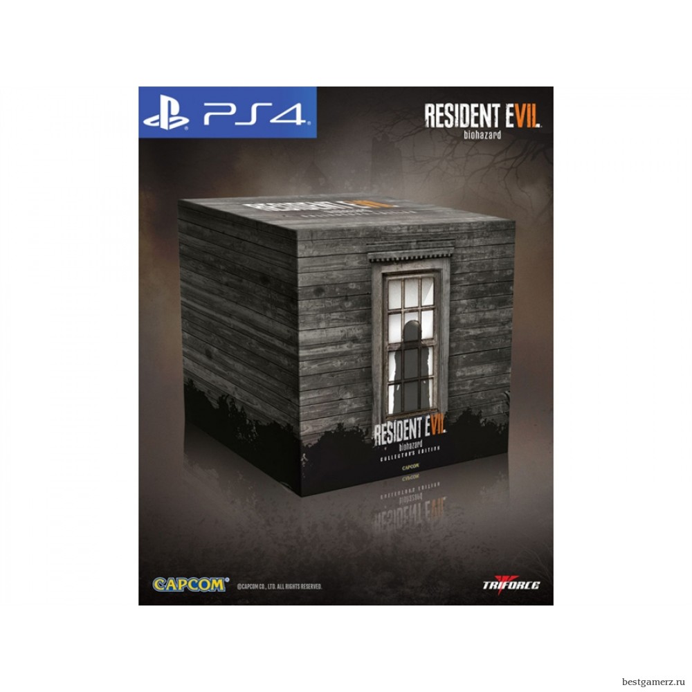 Коллекционное издание Resident evil 7 biohazard collector's edition PS4