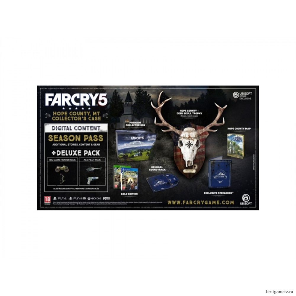 Коллекционное издание Far Cry 5 Hope County Edition PS4
