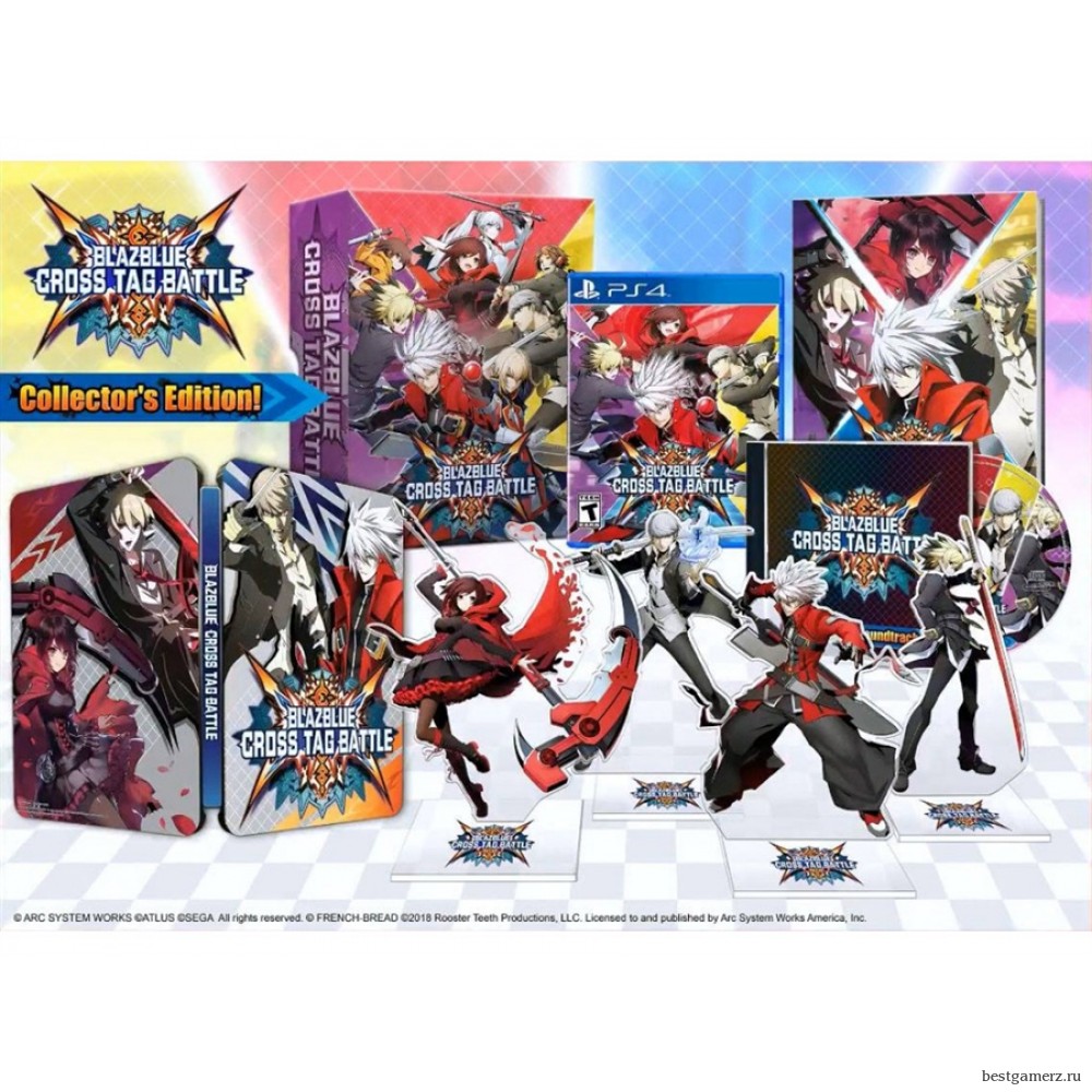 Коллекционное издание BlazBlue: Cross Tag Battle - Collector's Edition PS4