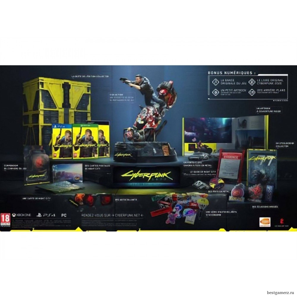 Коллекционное издание Cyberpunk 2077 - Collector's Edition PC