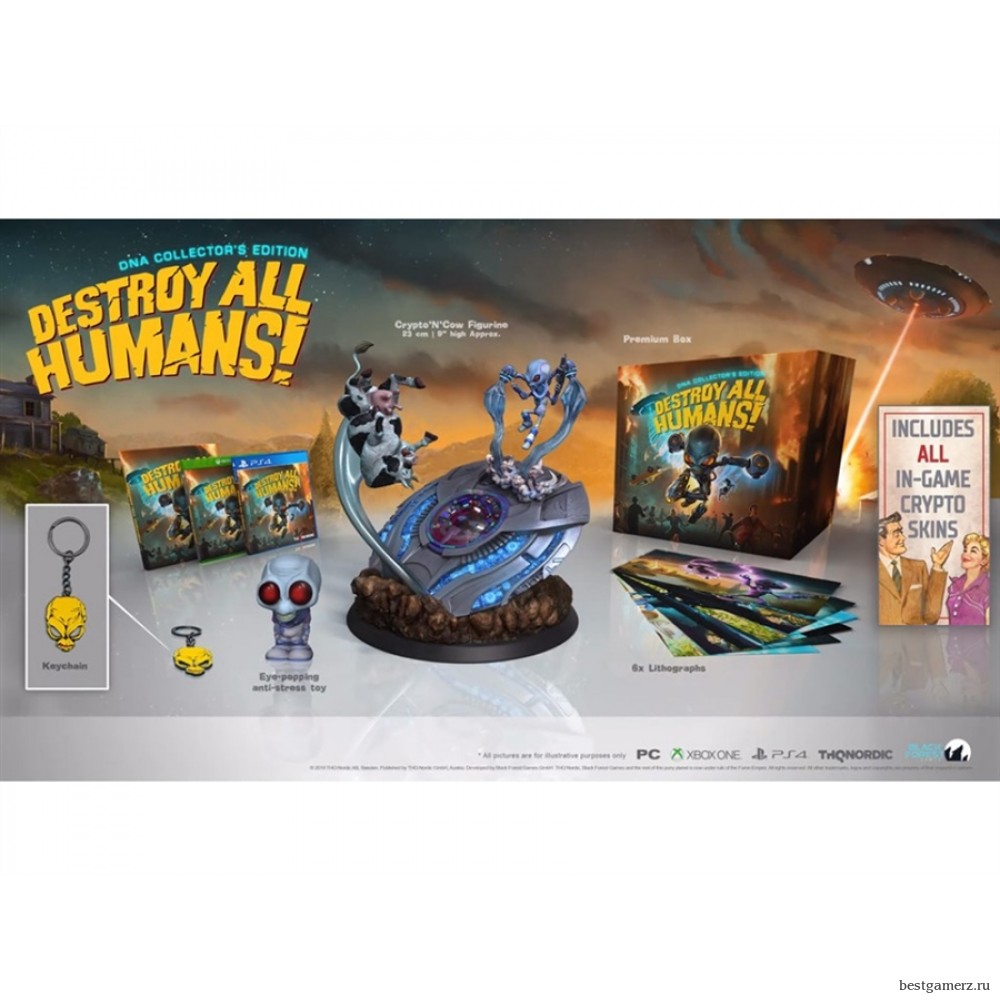 Коллекционное издание Destroy All Humans! - The DNA Edition Xbox One