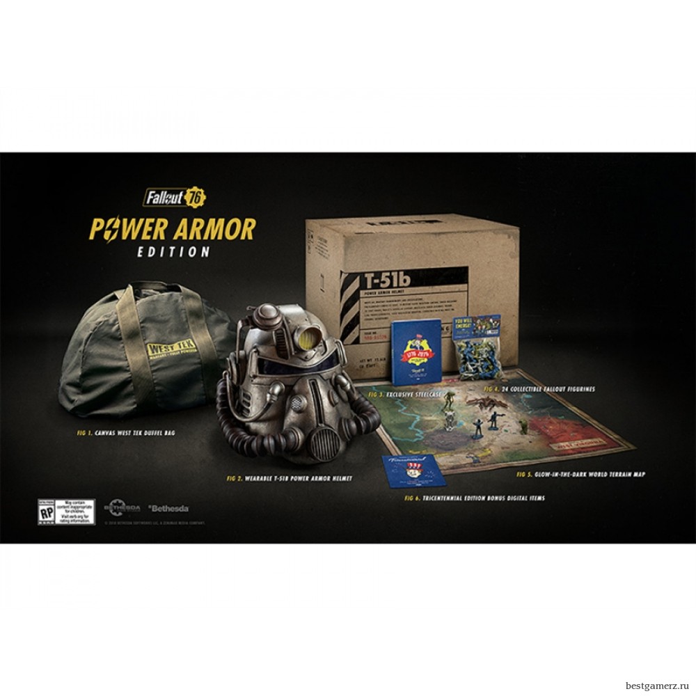 Коллекционное издание Fallout 76. Power Armor Edition PS4