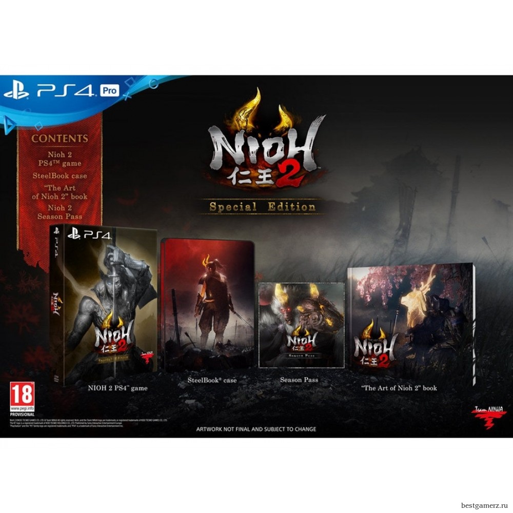 Коллекционное издание Nioh 2 - Special Edition на PS4