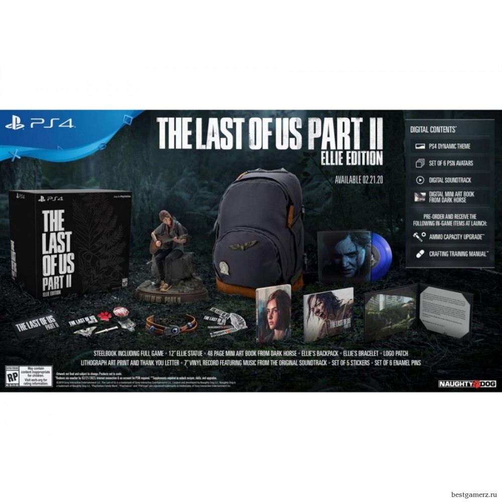 Коллекционное издание The Last of Us Part II - Ellie Edition