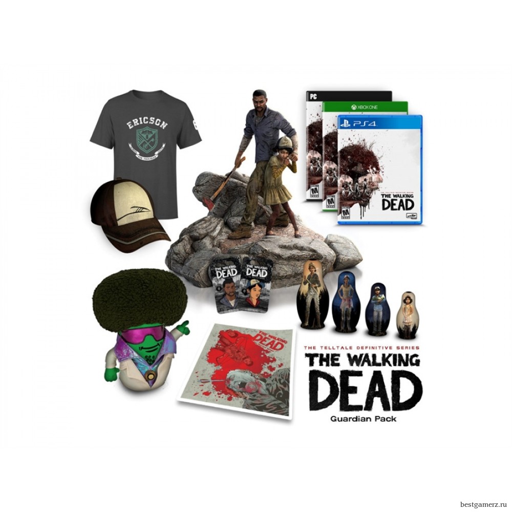 Коллекционное издание The Walking Dead: The Telltale Definitive Series Guardian Pack PS4